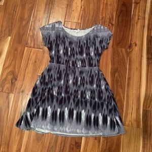 Athleta pattern dress cap sleeves Size Small